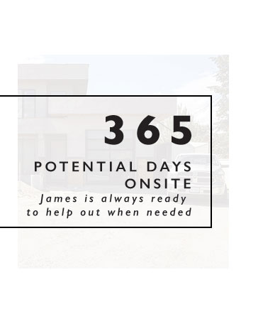 365 potential days onsite